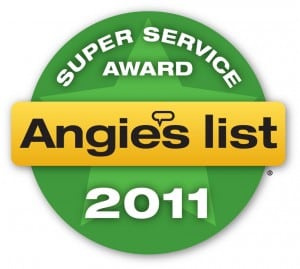 2011 Angies List Super Service Award - Extra Step Cleaning's 5th Straight Award